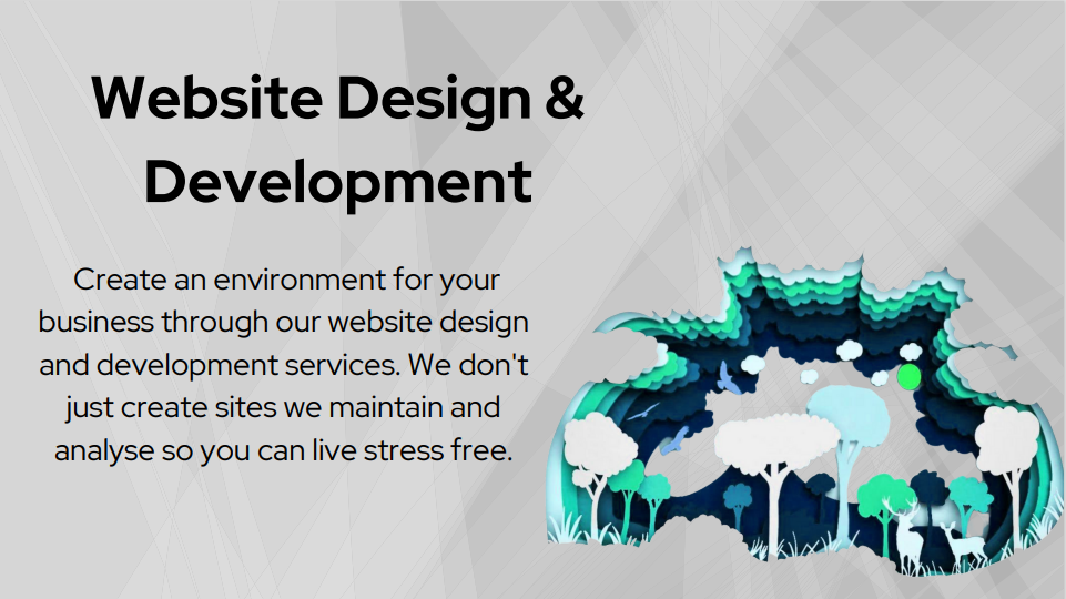 website designing and development service